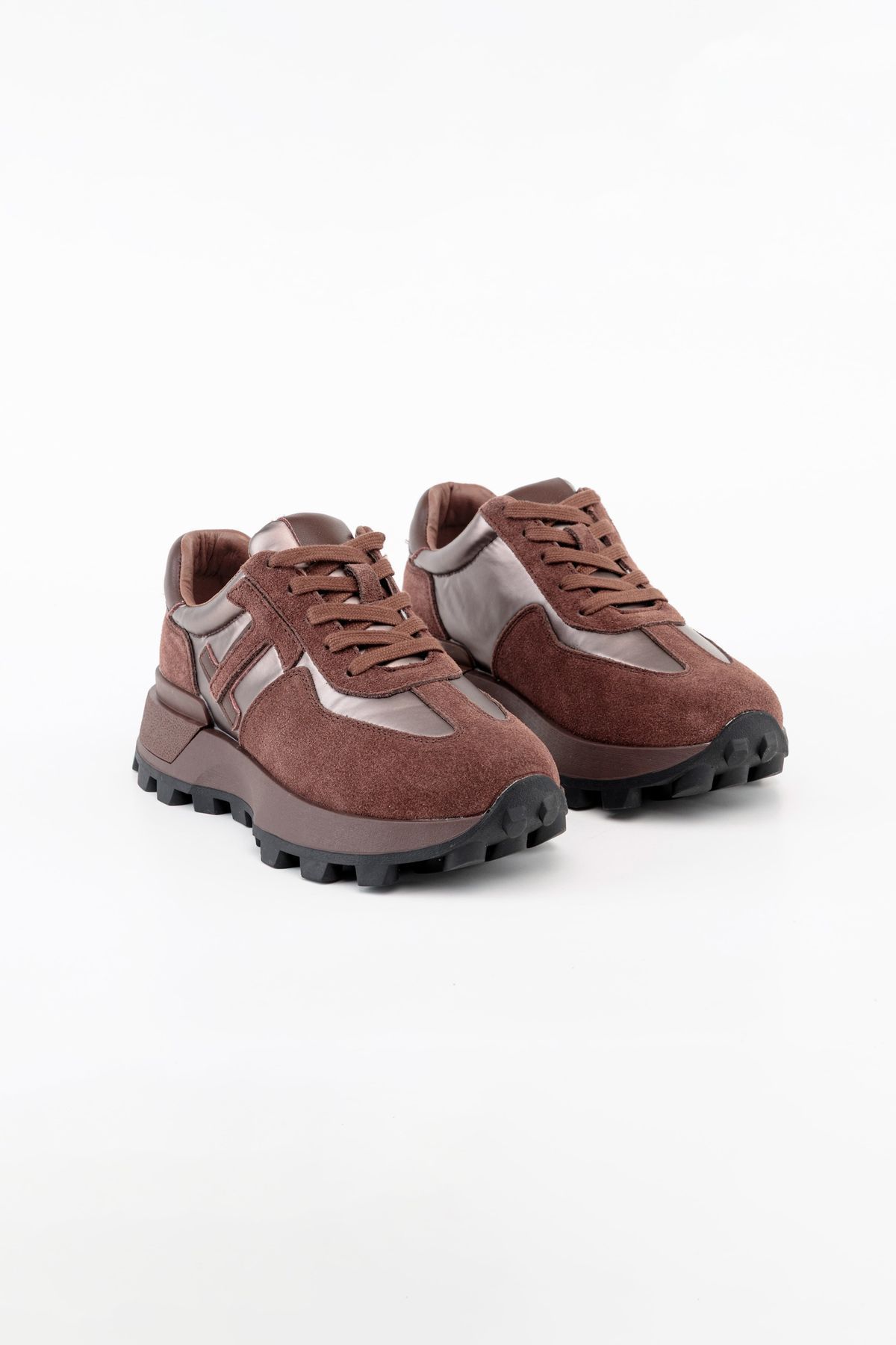 Кросівки жіночі коричневі | Lifexpert фото в BOTAS