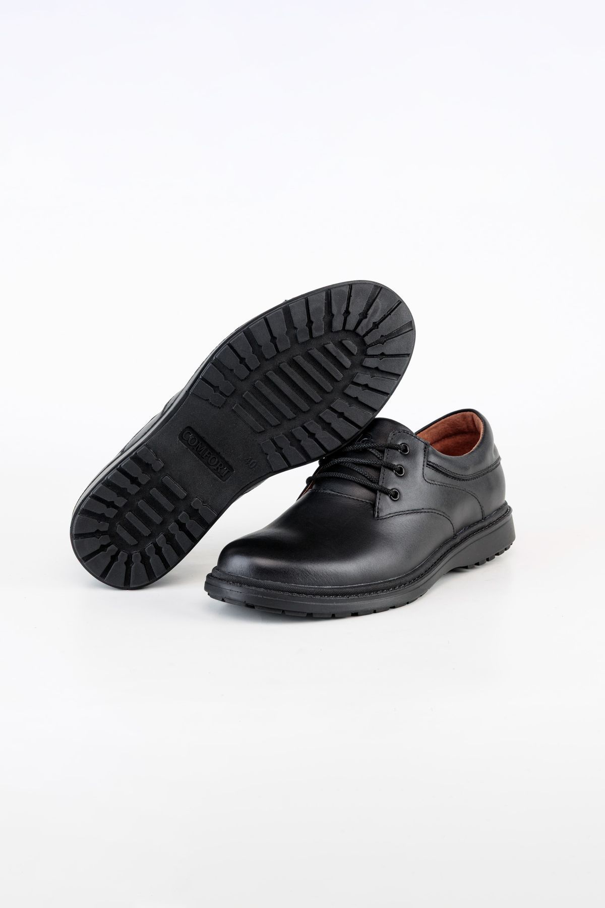 Туфлі чоловічі чорні | Bumer фото в BOTAS